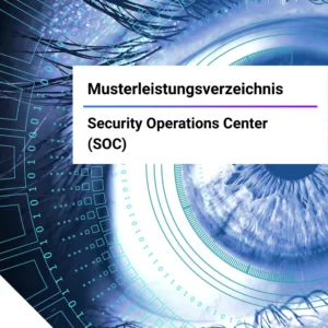 IT Muster Leistungsverzeichnis Security Operations Center (SOC)
