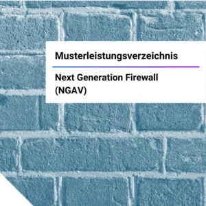 IT Muster Leistungsverzeichnis Next Generation Firewall (NGAV)