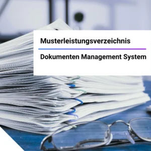 IT Muster Leistungsverzeichnis Dokumenten Management System